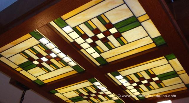 Frank Lloyd Wright Stained Glass Dallas