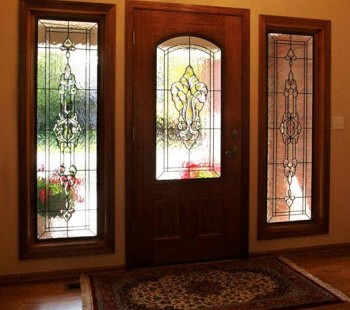 Stained Glass Doorway
