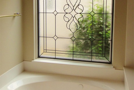Bathroom Stained Glass Dallas
