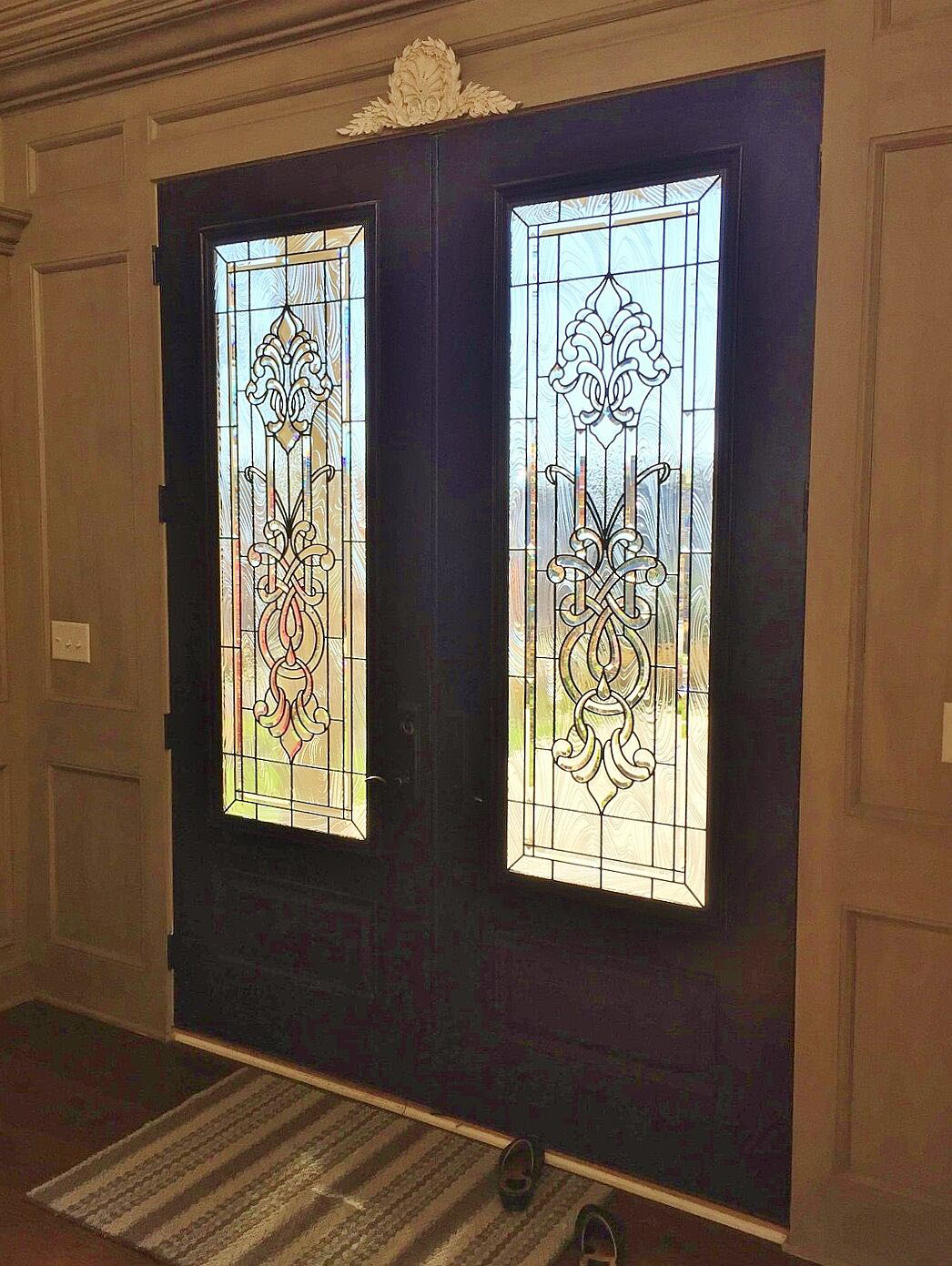 Entryway stained glass dallas