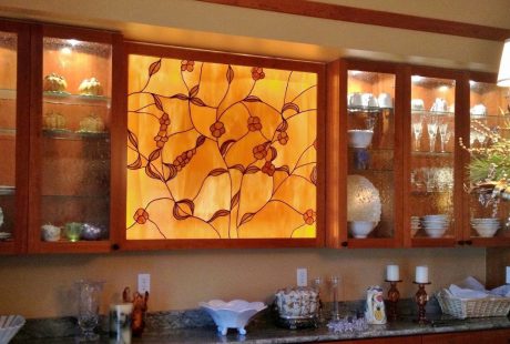 dallas kitchen stained glass
