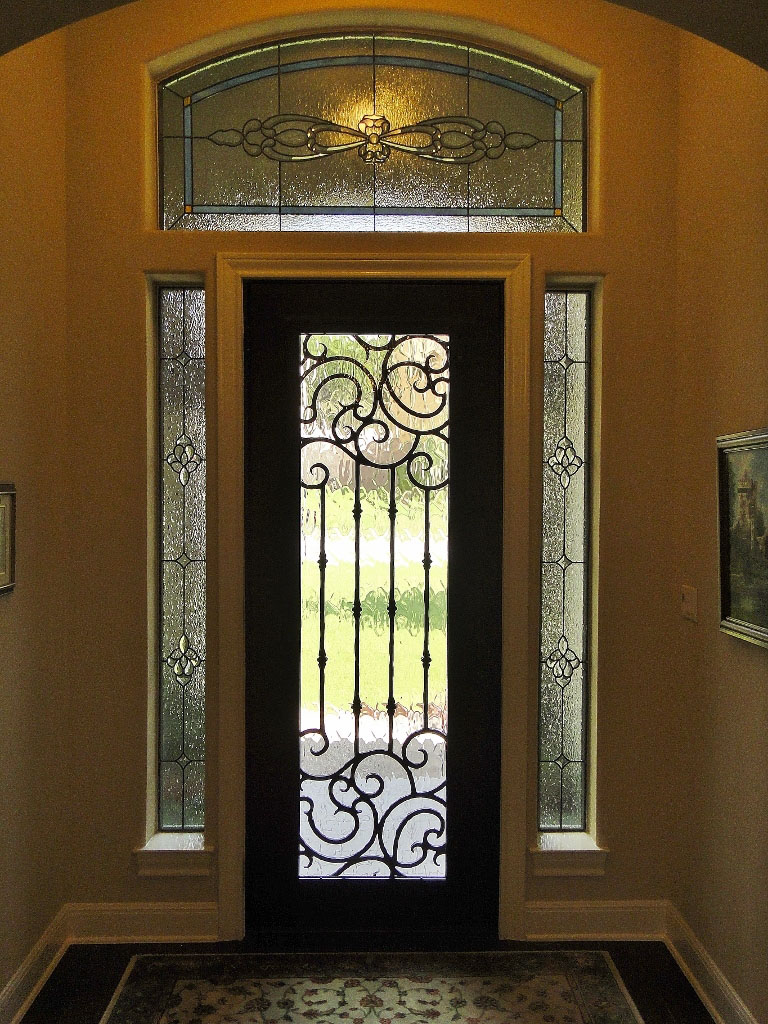 dallas stained glass sidelights