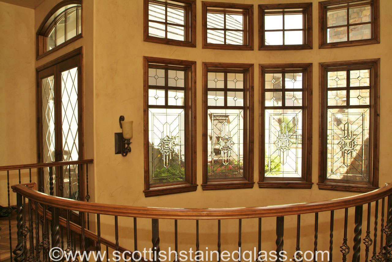 dallas texas transom stained glass