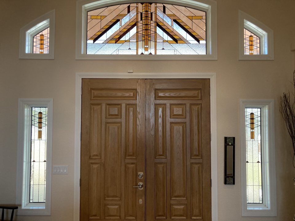 transom stained glass dallas