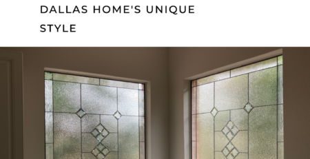 modern stained glass dallas homes